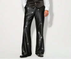 Black Disco Pants